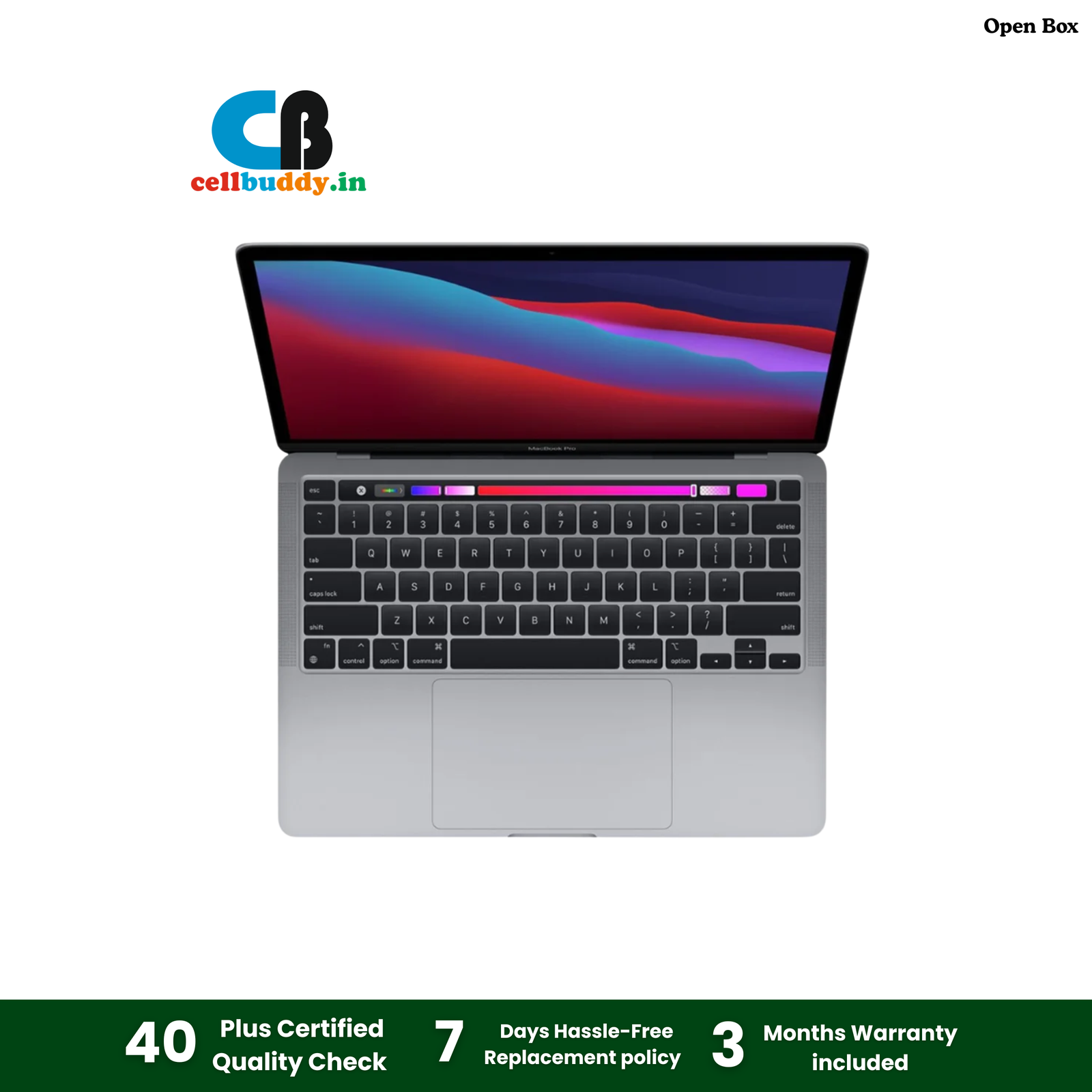 Apple MacBook Pro M1 Chip 2020 ( 13-inch ) 8/256GB - Image 2