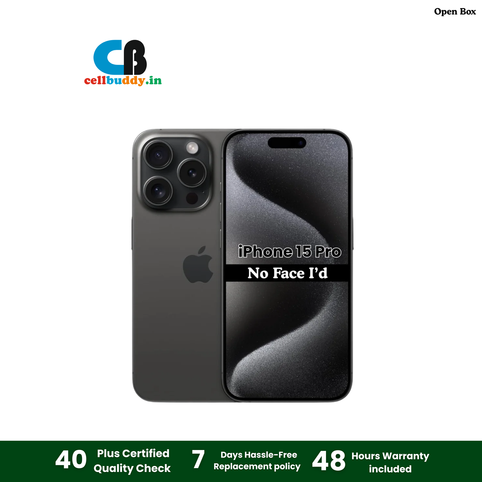 iPhone 15 Pro – No Face ID