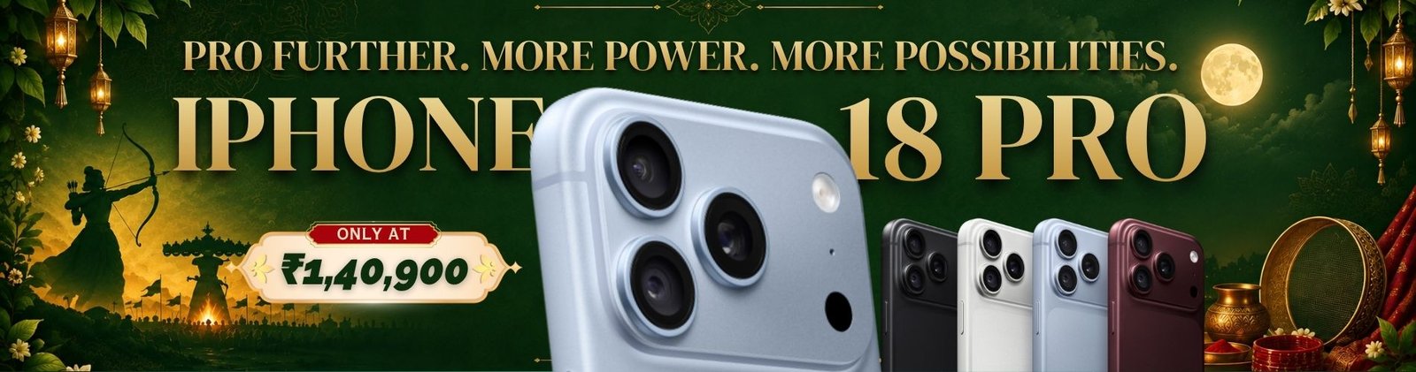 iPhone 18 Pro only at ₹1,40,900