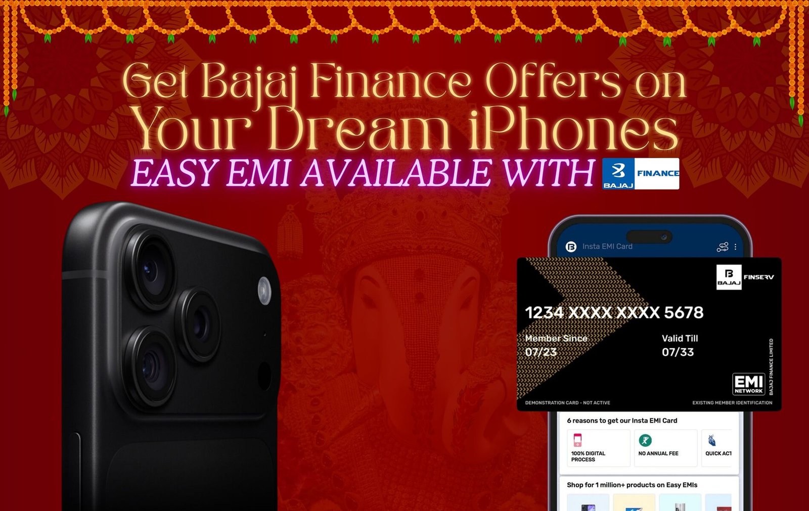 ganesh chaturthi sale offers on refurbished iPhones and Apple products