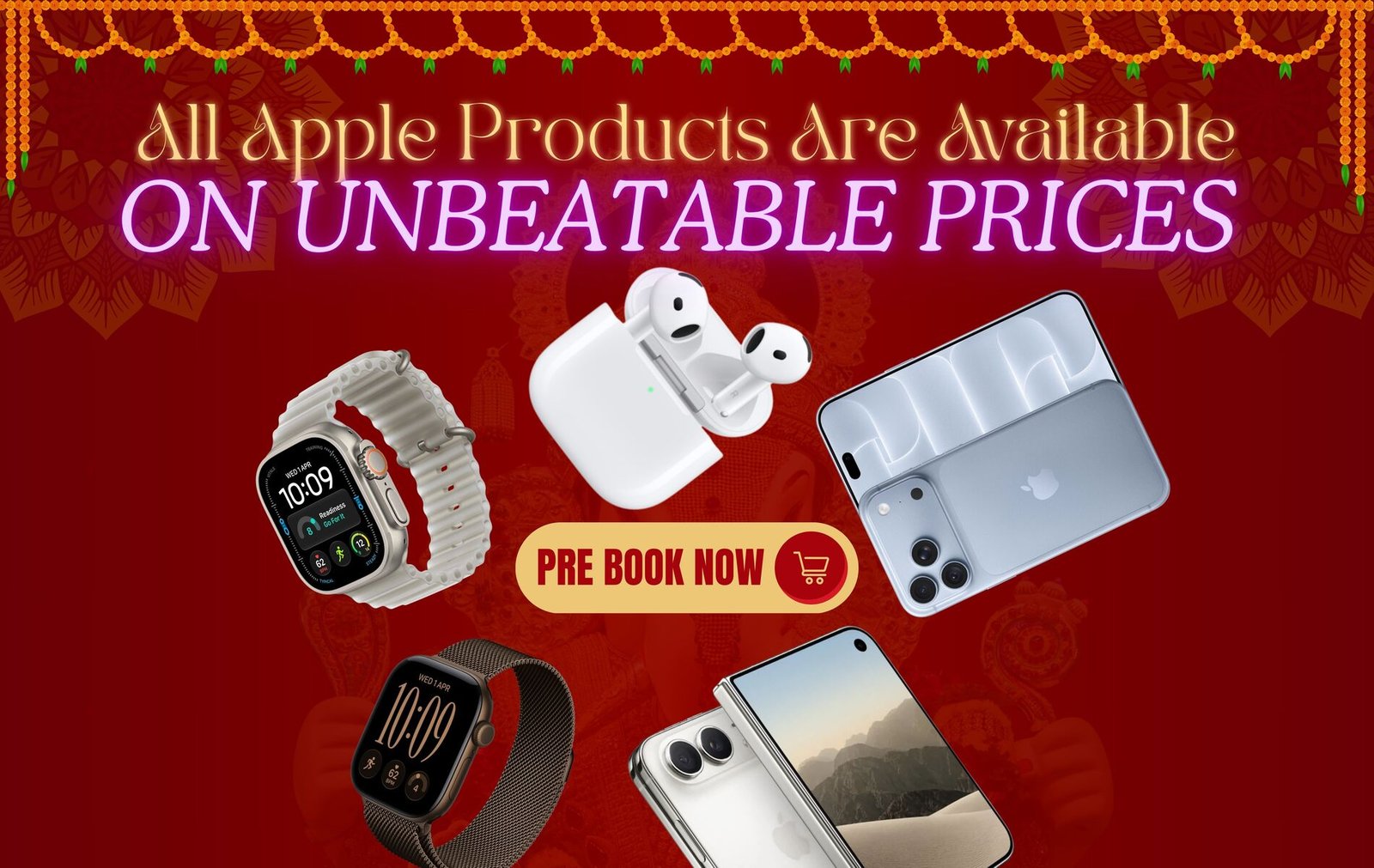 ganesh chaturthi sale offers on refurbished iPhones and Apple products